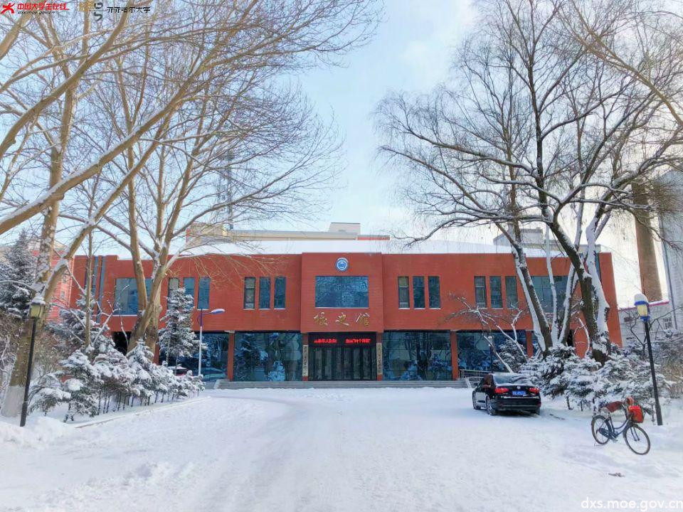 小雪才降,装点美丽齐大 齐齐哈尔大学 中国大学生在线