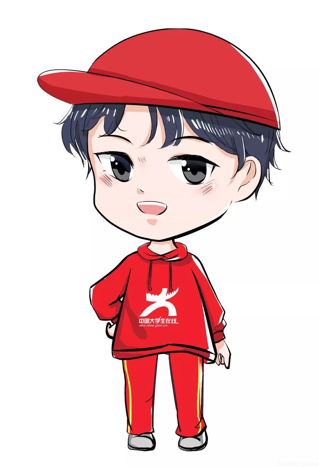 中国大学生在线卡通形象人物小中兄妹是咦?你问我小中兄妹是谁?