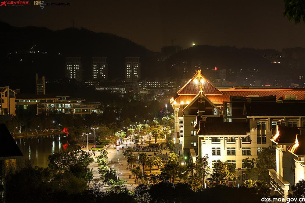 浪漫凌云灯舞 夜空下我看到爱的形状 - 厦门大学嘉庚学院 - 中国大学