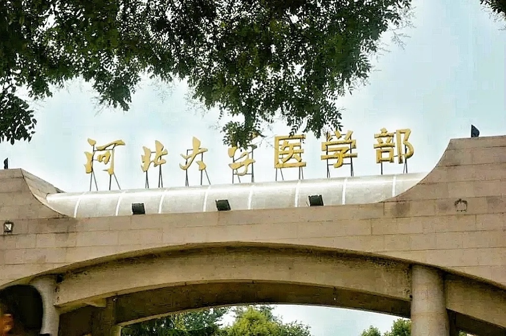 河北大学正门图片